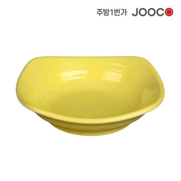 주코365 코스모사각찬기大 노랑 JC-70016