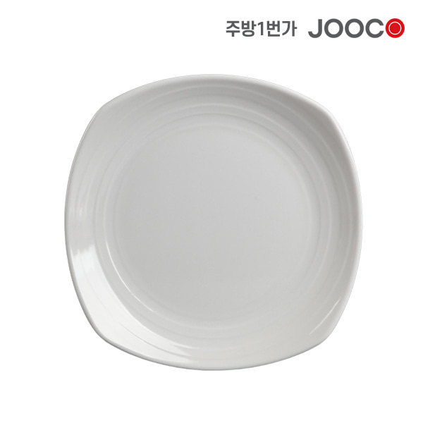 주코365 코스모사각양식접시 아이보리 JC-70044