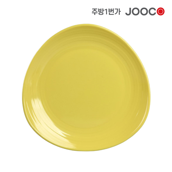 주코365 코스모양식접시 노랑 JC-7004