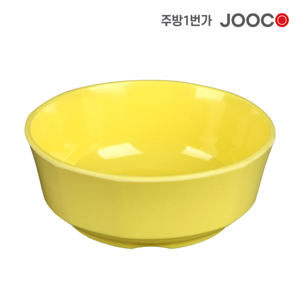 주코365 써니국그릇 노랑 JC-8002