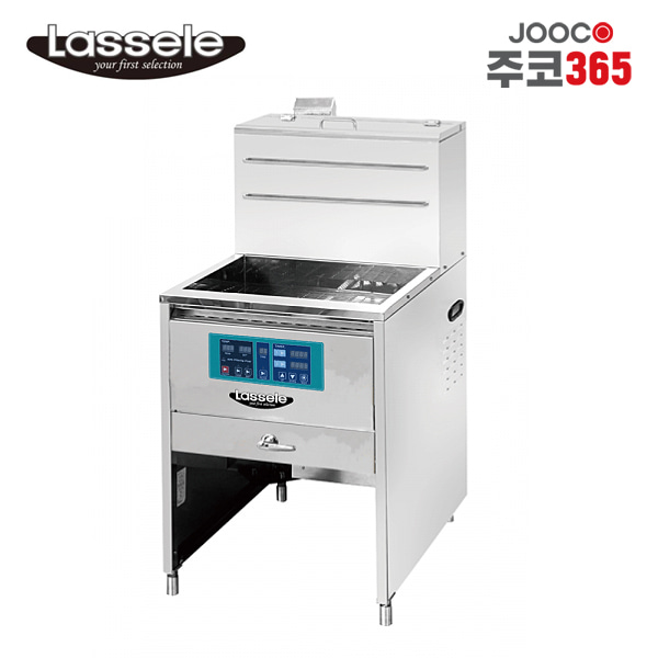 주코365(JOOCO) 라셀르 LPF-580N LNG 일체형 자동 정제 튀김기 (튀김기+정제기) 32~36L