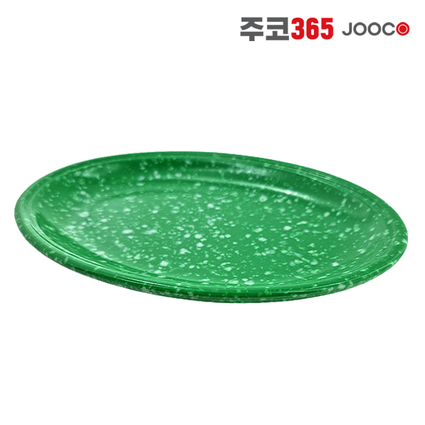 주코365(JOOCO) 옥돌타원 레트로 분식그릇 포장마차
