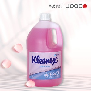 주코(JOOCO)크리넥스 로션솝 손세정제리필 대용량물비누 4L