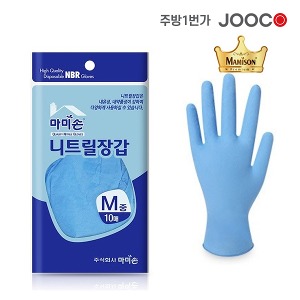 주코(JOOCO) 마미손 천연장갑 10매 블루
