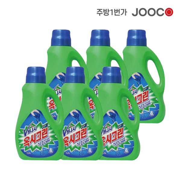 주코(JOOCO) 옥시크린 액체형 용기 1.4L x 6개