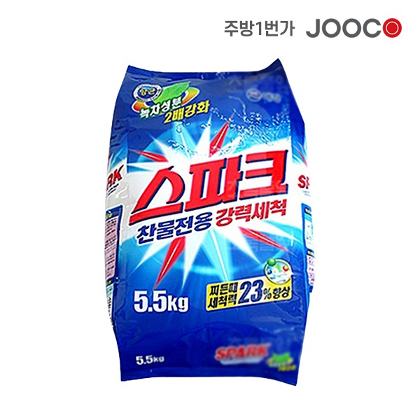 주코(JOOCO) 애경 스파크5.5kg 세탁세제