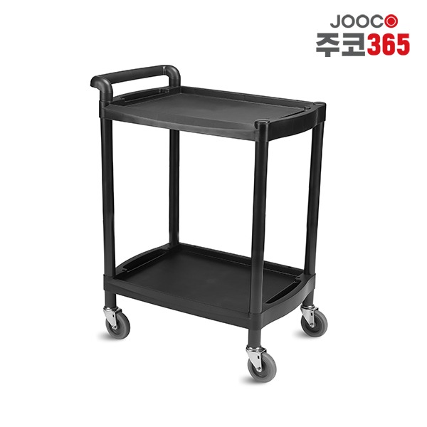 주코365(JOOCO) 고급 플라스틱 서빙카트2단