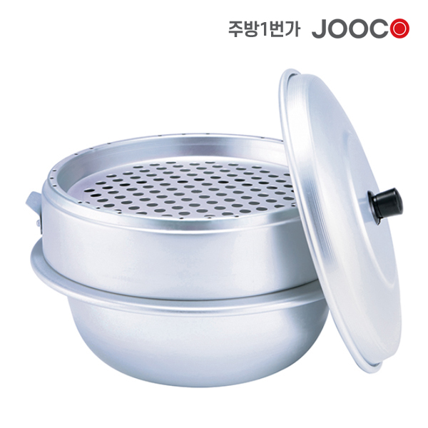 주코(JOOCO) 양은 만두기 1인 (뚜껑+채반+물솥)