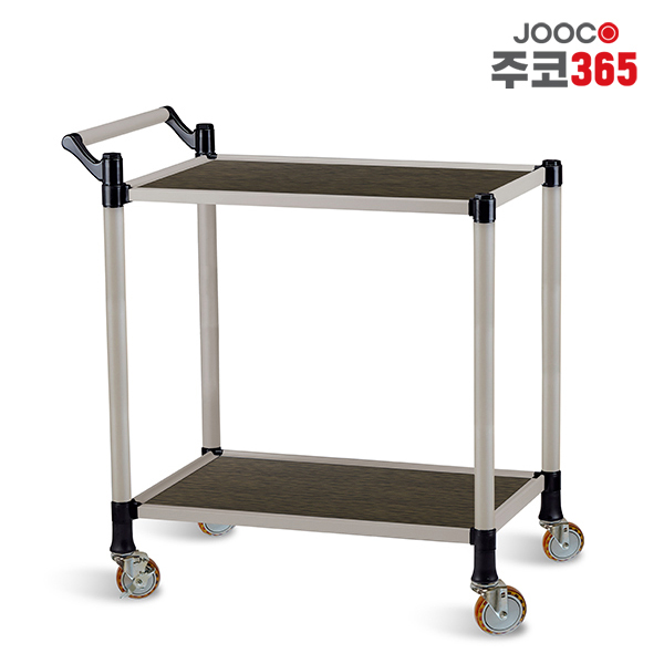 주코365(JOOCO) 우드 일반형 서빙카트2단